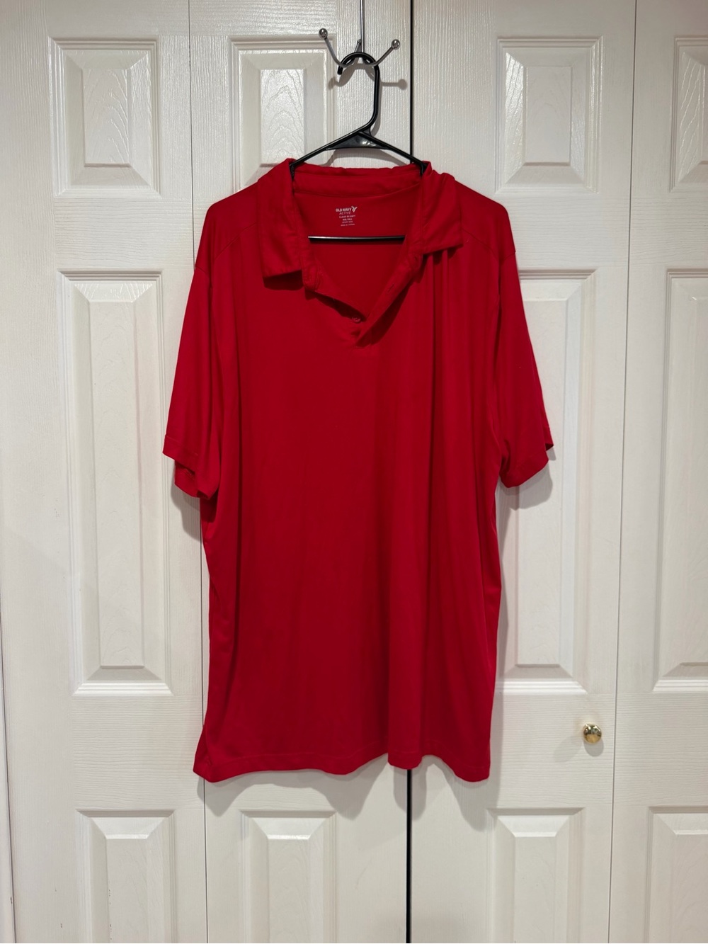 Old Navy Bright Red Active Polo